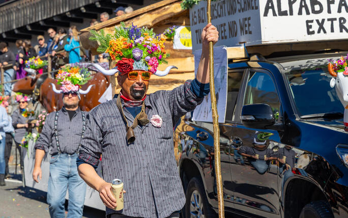 Fasnachtsumzug in Triesenberg (04.03.2025)