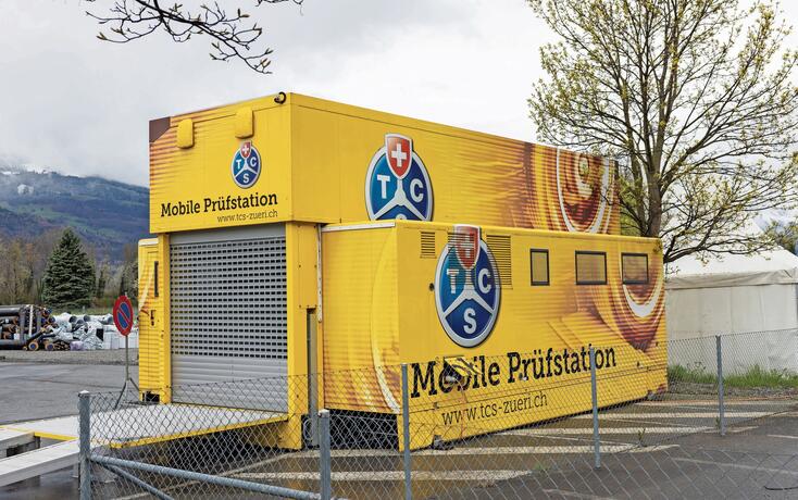 TCS Mobile Pr&uuml;fstation in Vaduz