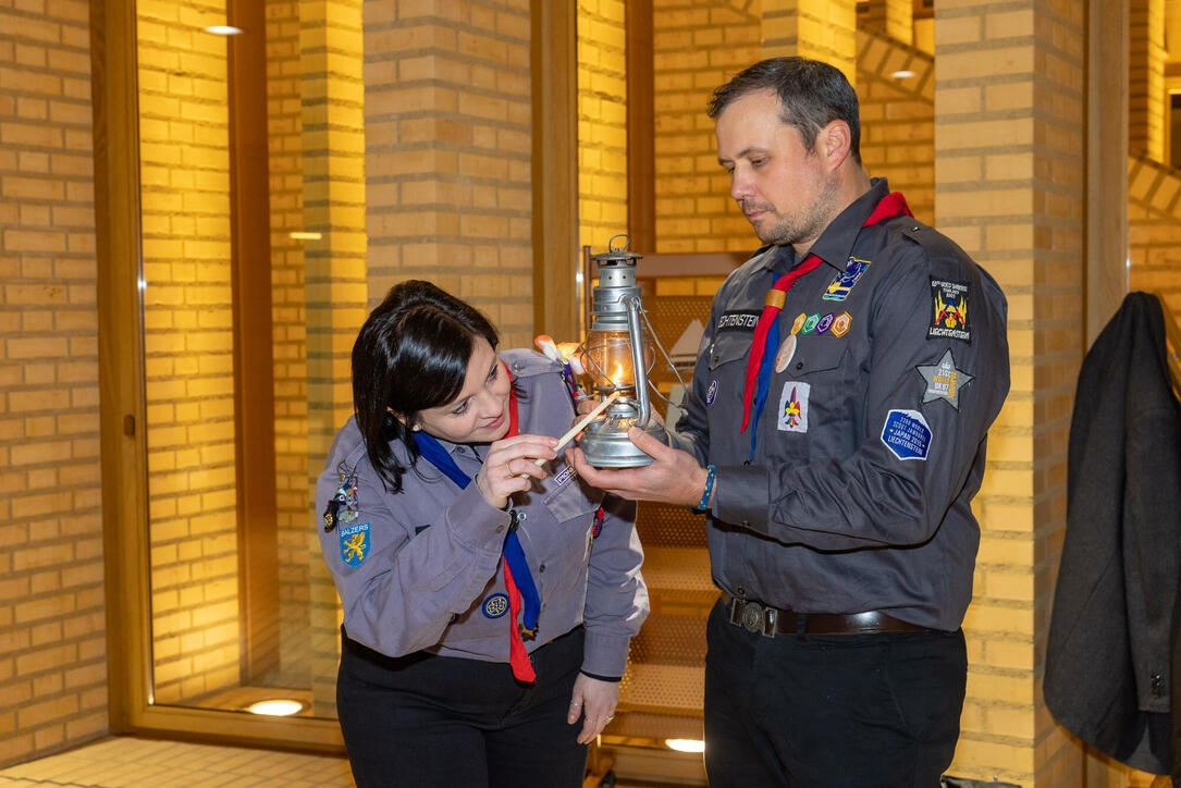 Friedenslicht 2025 in Liechtenstein (17.12.2025)