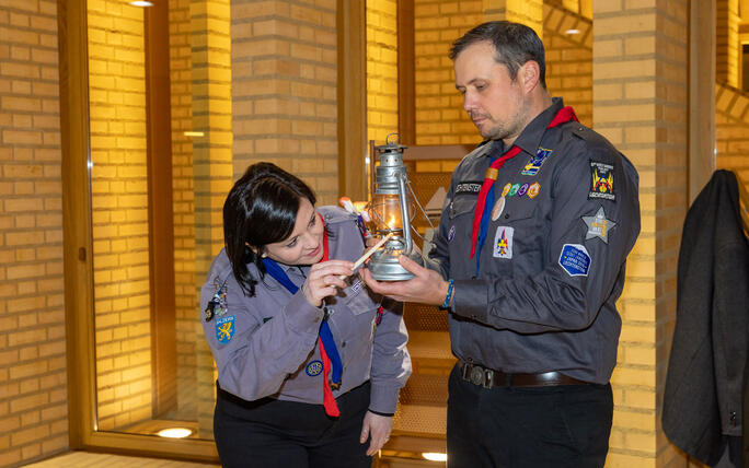 Friedenslicht 2025 in Liechtenstein (17.12.2025)