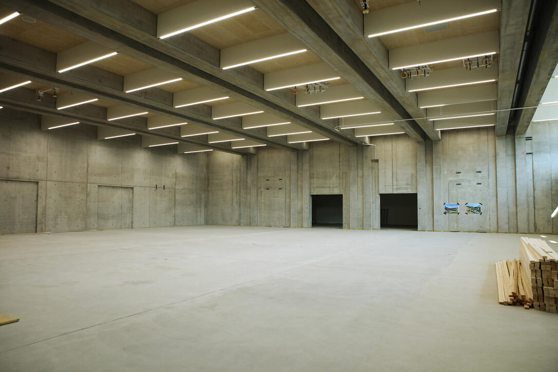 Tag der offenen Baustelle Kindergarten und Doppelturnhalle in Ma