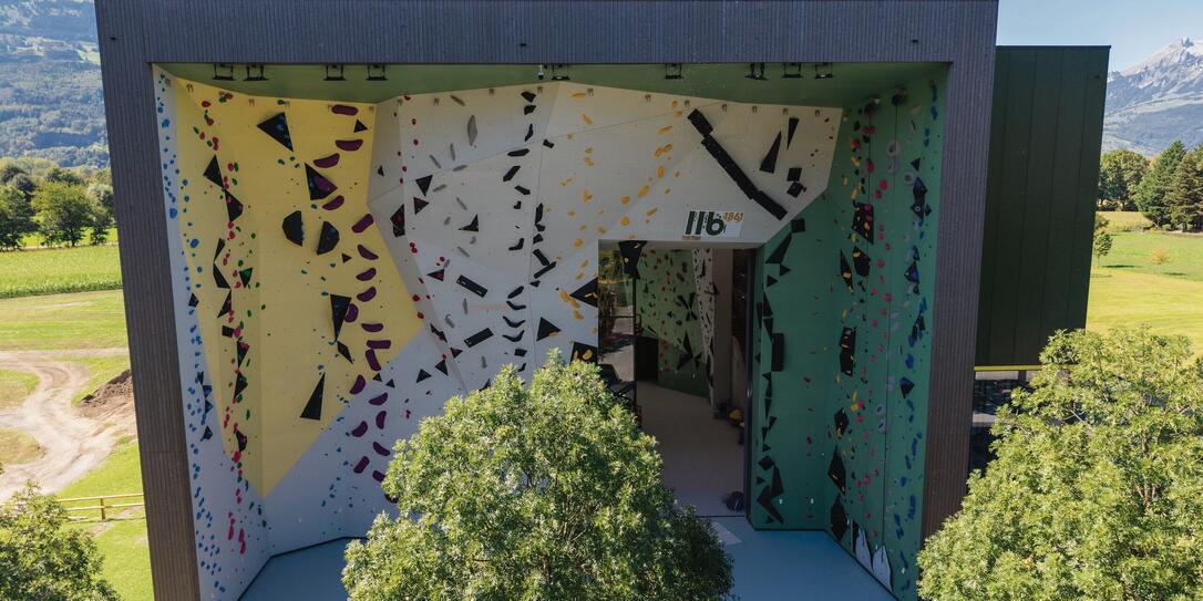 Kletterhalle Rhiblok in Vaduz