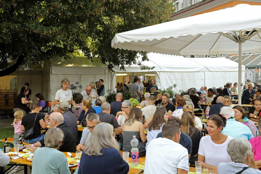 Sommernachtsfest im Lukashaus in Grabs