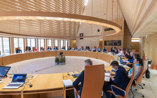 Liechtensteiner Landtag in Vaduz