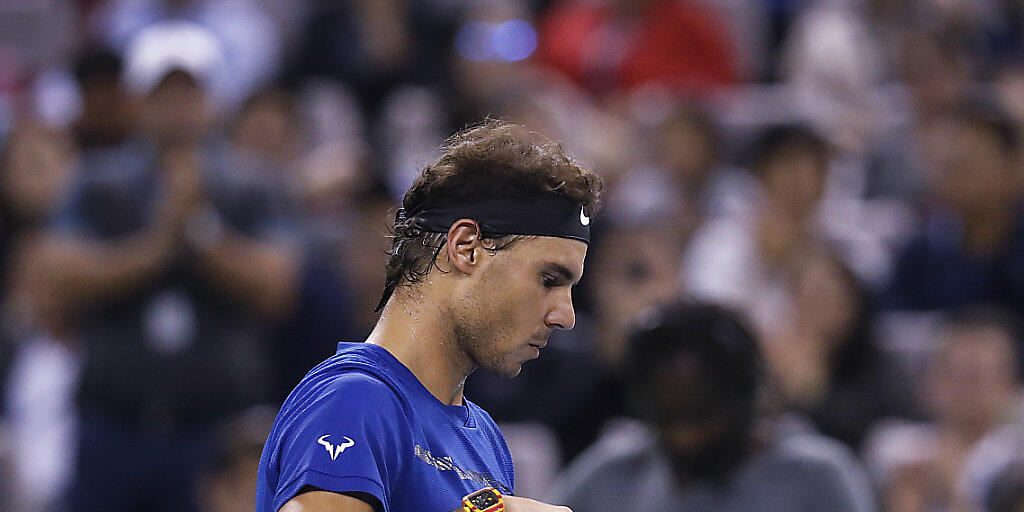 Wegen Knieproblemen: Rafael Nadal muss während den Swiss Indoors eine Auszeit nehmen