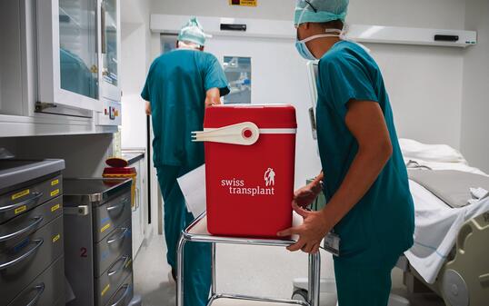 TRANSPLANTATION, ORGANSPENDE, CHUV, UNIVERSITAETSSPITAL, UNIVERSITAETSSPITAL LAUSANNE,