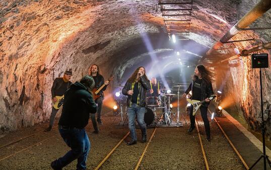 Musikvideo Megawatt in Sargans