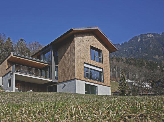 Ein Walserhaus in Triesenberg modern interpretiert Vaterland online