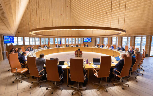 Liechtensteiner Landtag in Vaduz