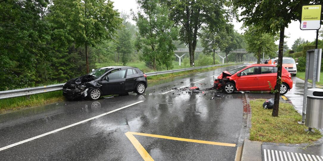 Unfall Gamprin-Bendern Unfall Gamprin-Bendern