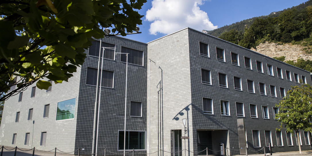 Gerichtsgebäude in Vaduz Gerichtsgebäude in Vaduz