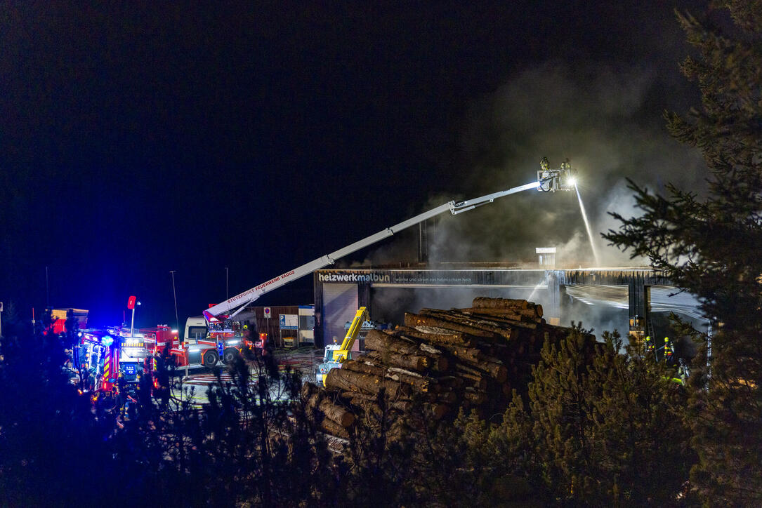 Brand Heizwerk Malbun (16.12.2025)