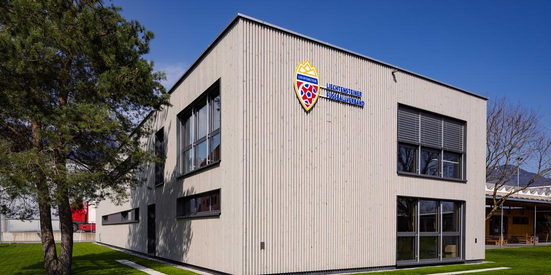 Liechtenstein Ruggell Fussball Sportanlage Widau LFV Nationalmannschaftszentrum