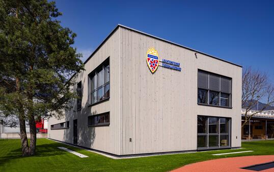 Liechtenstein Ruggell Fussball Sportanlage Widau LFV Nationalmannschaftszentrum