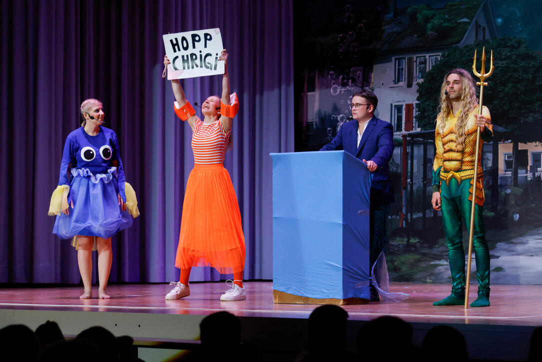 Turnunterhaltung STV Oberriet-Eichenwies, St. Gallen, Schweiz