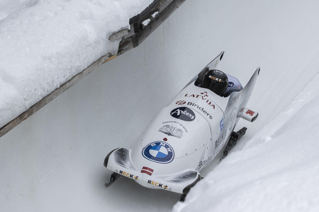 Junioren-WM 2er Bob in St. Moritz