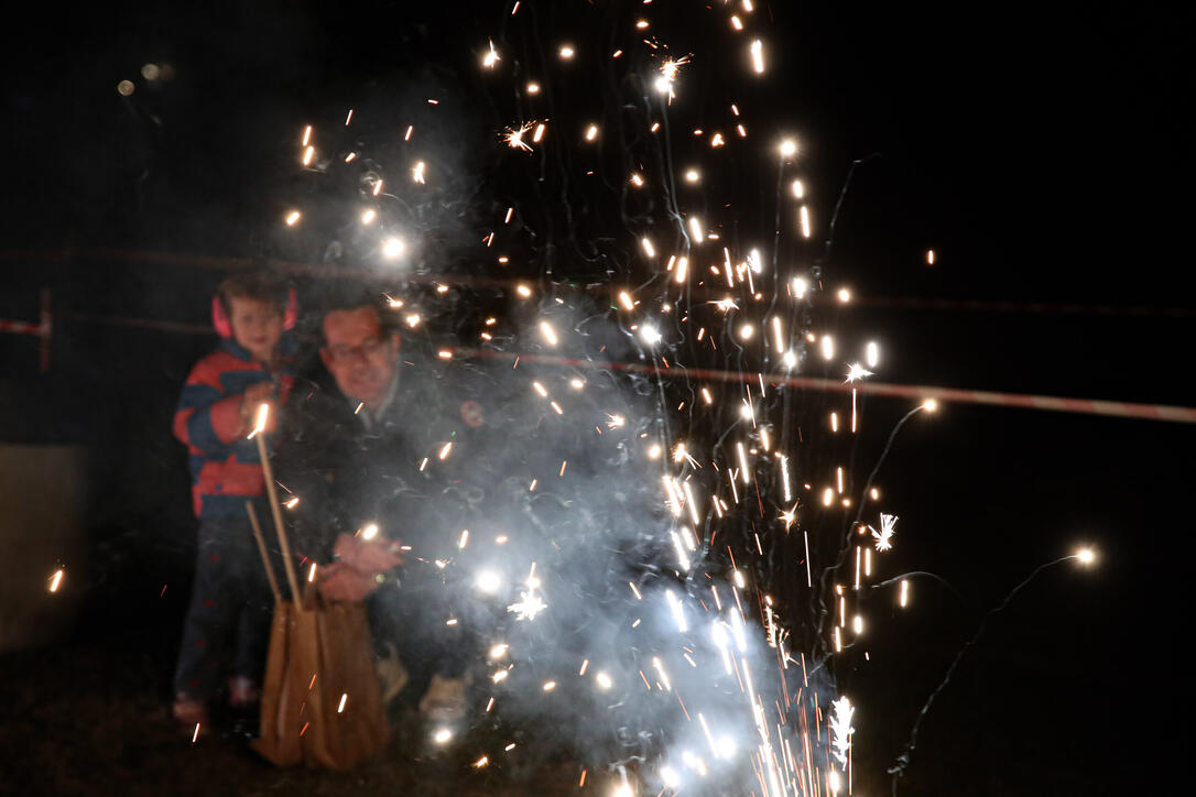 Fackel- und Lampionzug in Gamprin (08.03.2025)