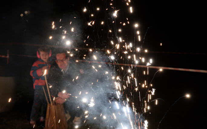 Fackel- und Lampionzug in Gamprin (08.03.2025)