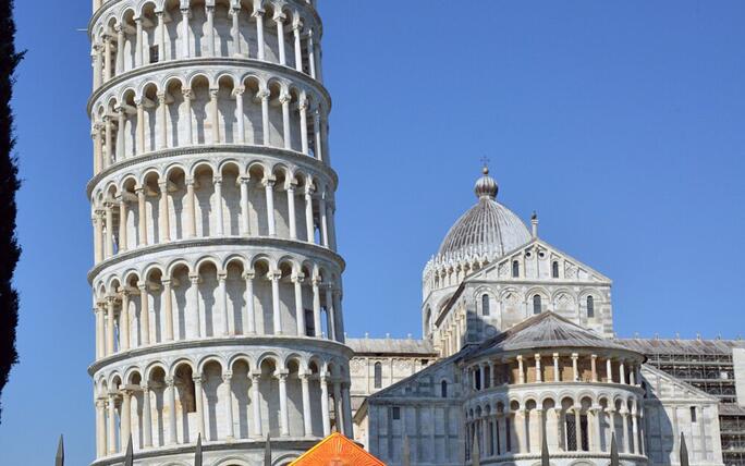 Piazza dei Miracoli, Pisa in Italien