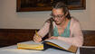 Eintragung in das Goldene Buch 2024 auf Schloss Vaduz (13.09.2024)