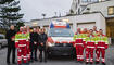 Segnung neuer Rettungswagen Vaduz 141204