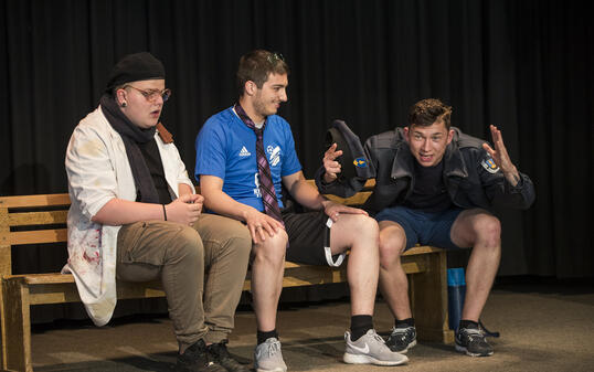 Probe zum 4. Sagenfest in Triesenberg