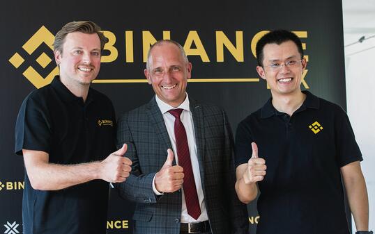 LCX und Binance Event in Vaduz