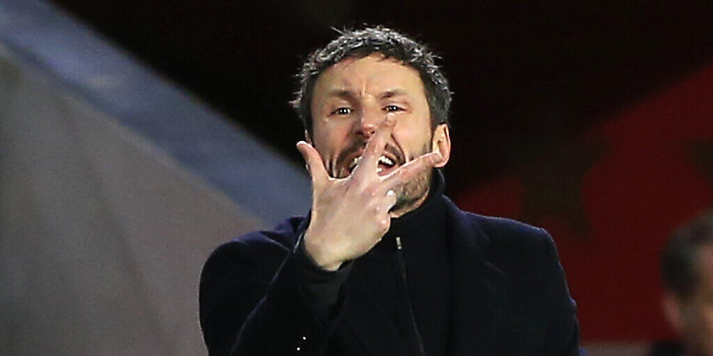 Einmal zu viel verloren: Trainer Mark van Bommel wurde beim PSV Eindhoven entlassen