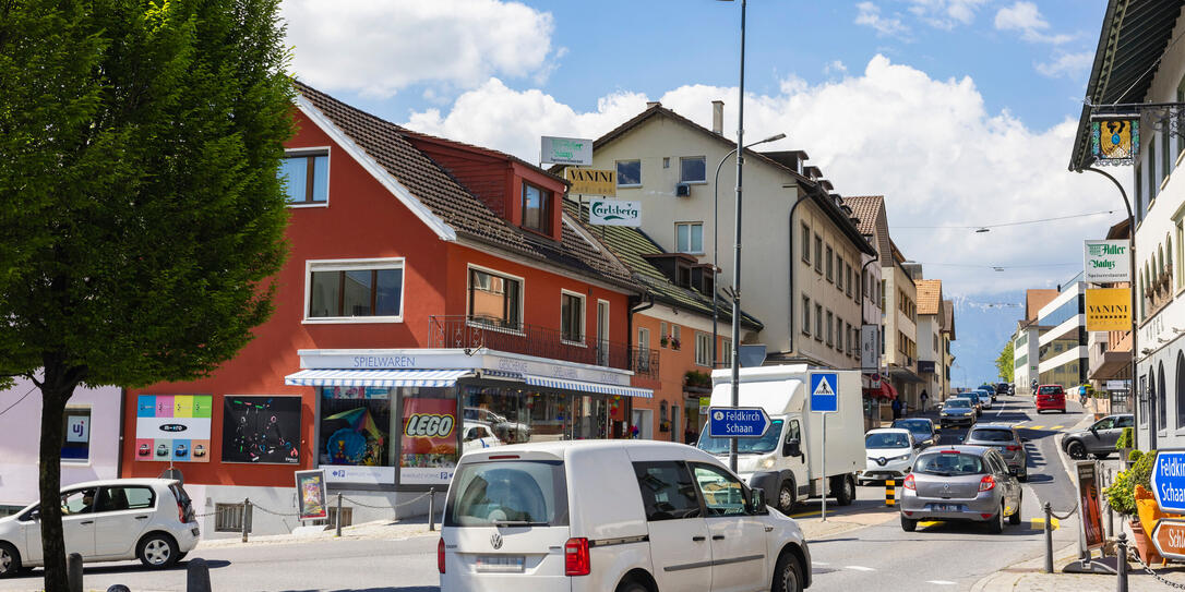 Herrengasse in Vaduz Herrengasse in Vaduz