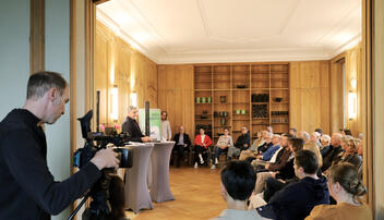 Brennpunkt Demokratie Podiumsdiskussion zur Medienlandschaft in Schaan