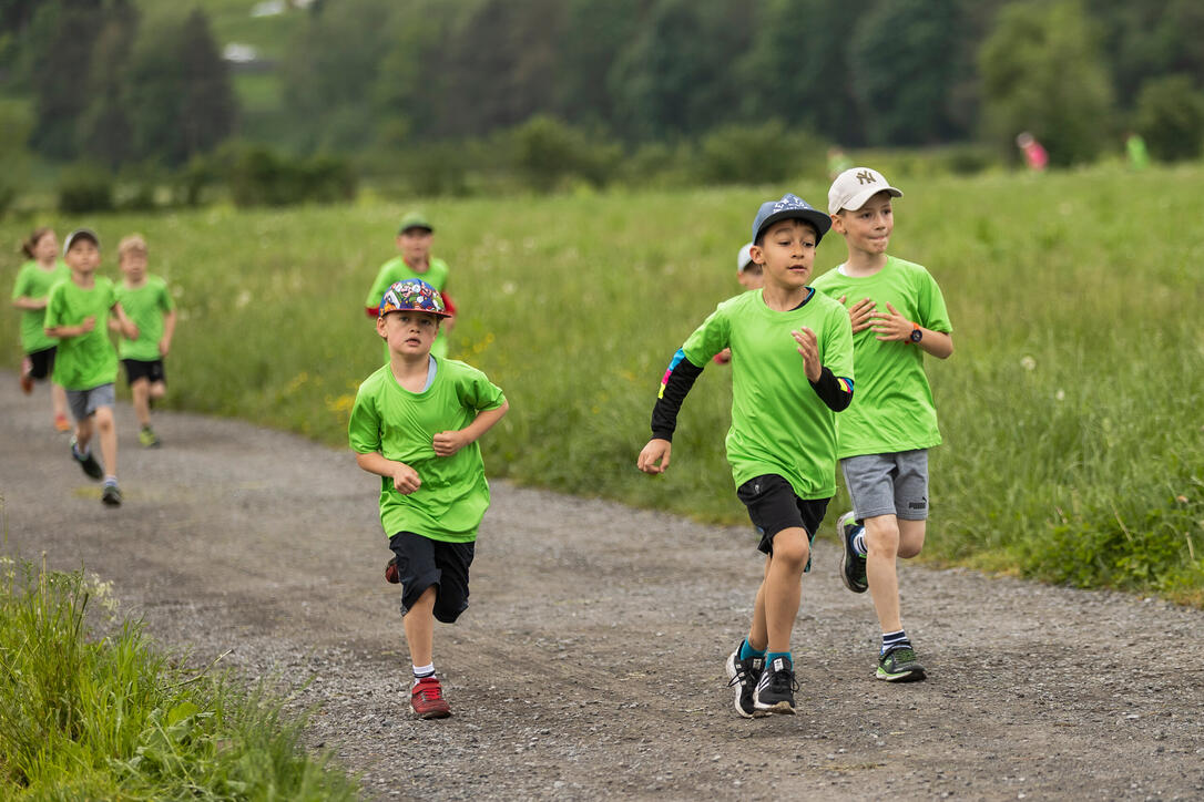 Sponsorenlauf der Primarschule Mauren