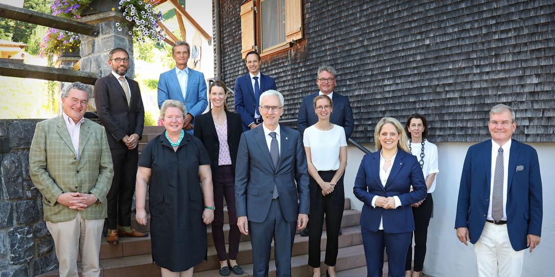 Treffen von Regierungsrätin Katrin Eggenberber mit Jürgen Stoc