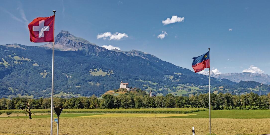 Grenzübergang in Balzers Grenzübergang in Balzers