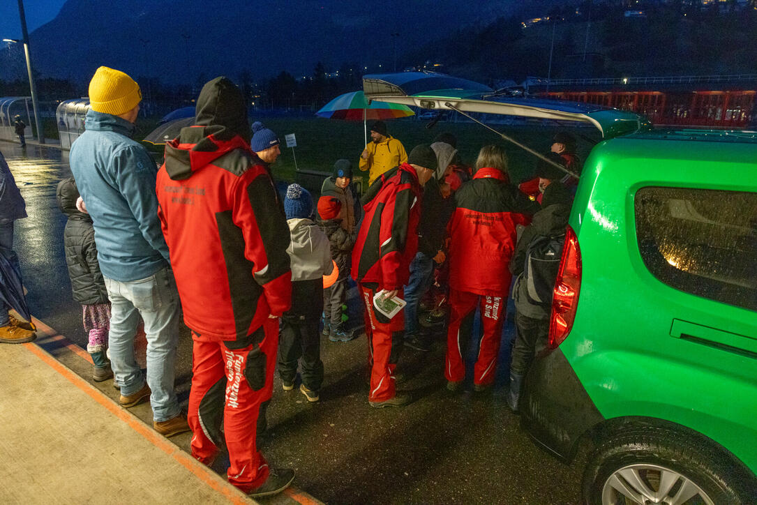 Funken Triesen mit Fackelumzug