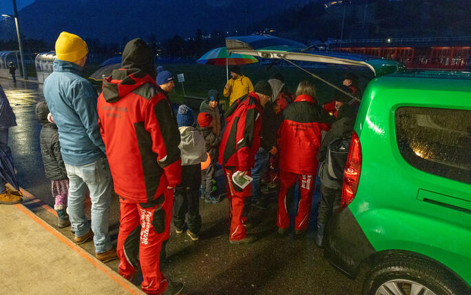 Funken Triesen mit Fackelumzug