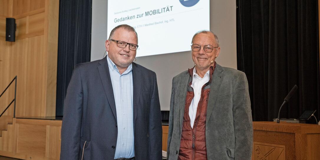 Senioren-Kolleg: Gedanken zur Mobilität und Verkehrsentwicklung, Saal Zuschg, Schaanwald