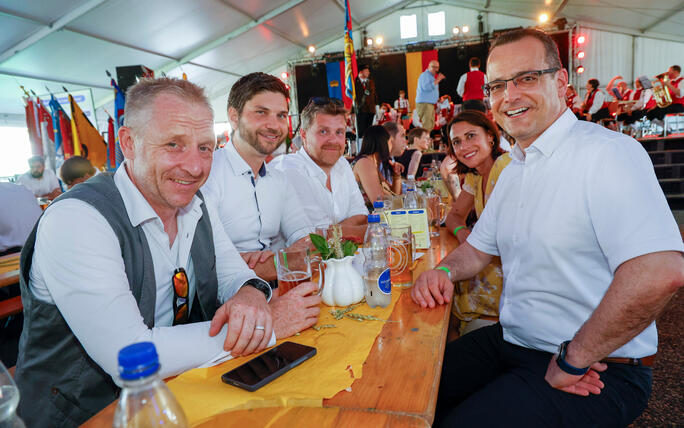 76. Liechtensteiner Verbandsmusikfest in Mauren  unter dem Motto «Mura - tönt guat»