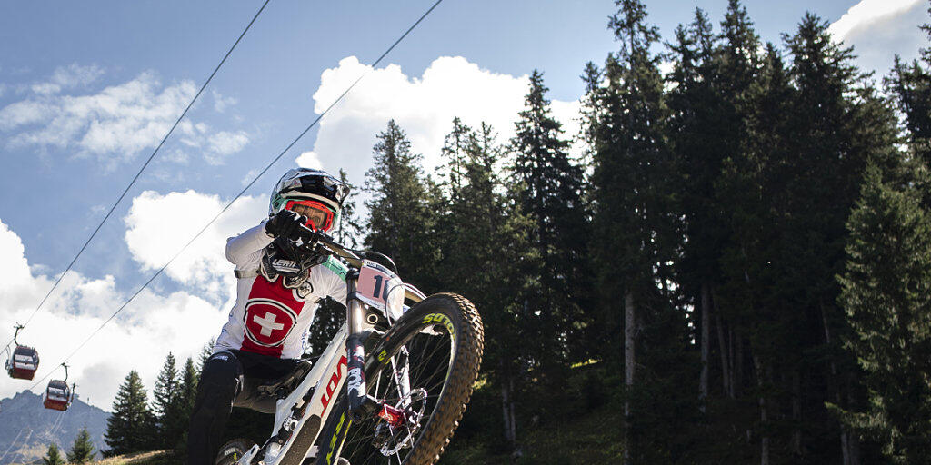 Emilie Siegenthaler tastet sich im Training auf der WM-Strecke ans Limit heran