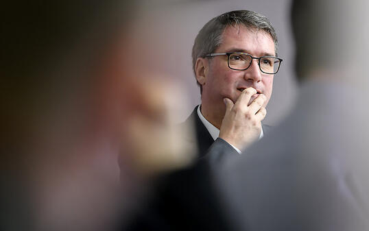 "Spiel mit dem Feuer": SP-Chef Christian Levrat warnt vor einem Scheitern des Sozialpartner-Kompromisses zur beruflichen Vorsorge.