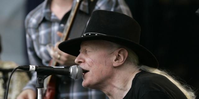 Johnny Winter: seine erste Platte nahm er mit 15 auf (Archivbild)