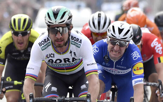 Peter Sagan triumphierte zum dritten Mal bei Gent - Wevelgem