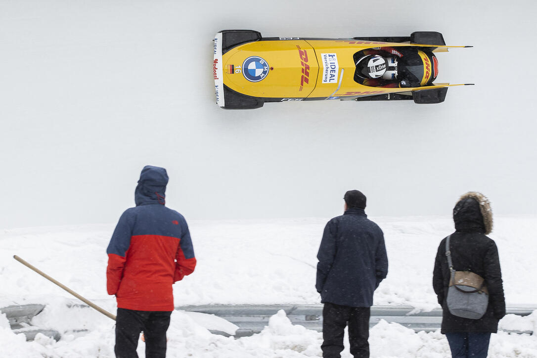 Junioren-WM 2er Bob in St. Moritz
