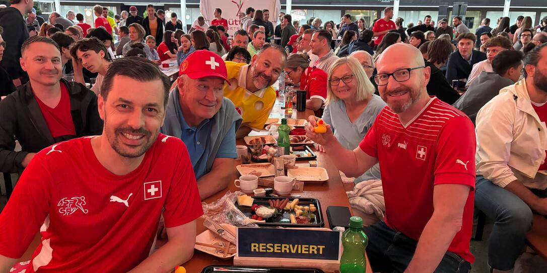1/16-Finalspiel der Schweiz an der WM-Meile in Vaduz (03.07.2026)