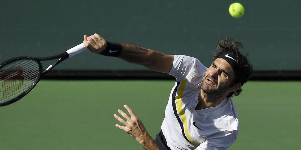 Roger Federer startet in Miami gegen einen Qualifikanten