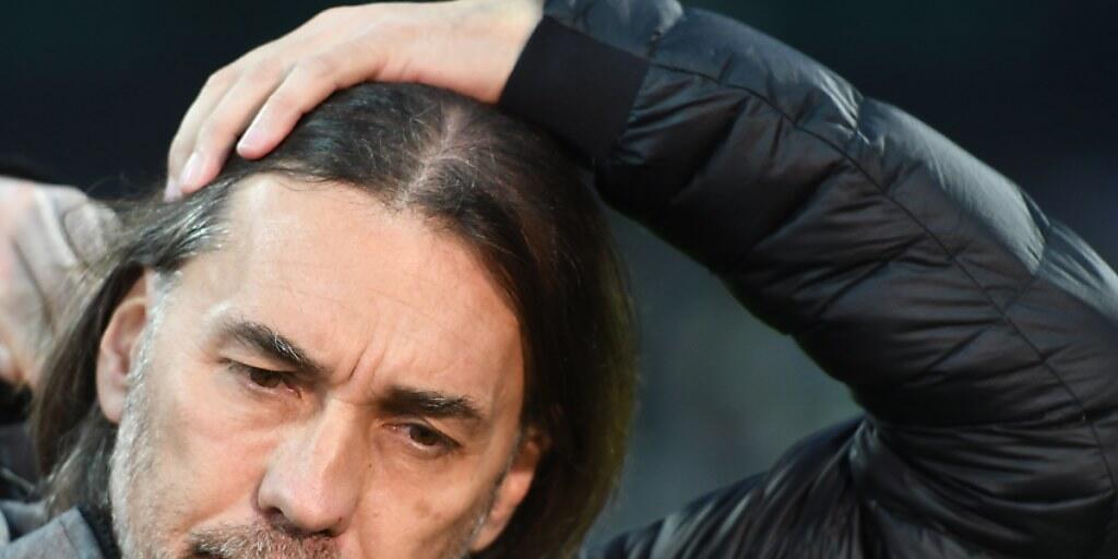 Martin Schmidt steht in Wolfsburg in der Kritik