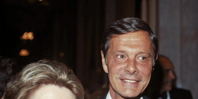 Louis Jourdan und seine Frau Berthe Fredrique (Archiv) Louis Jourdan und seine Frau Berthe Fredrique (Archiv)