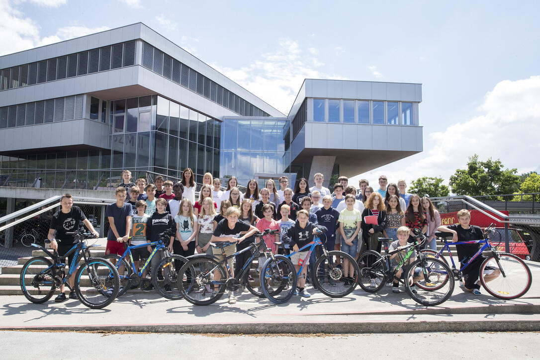 Walk'n'Bike To School in Vaduz
