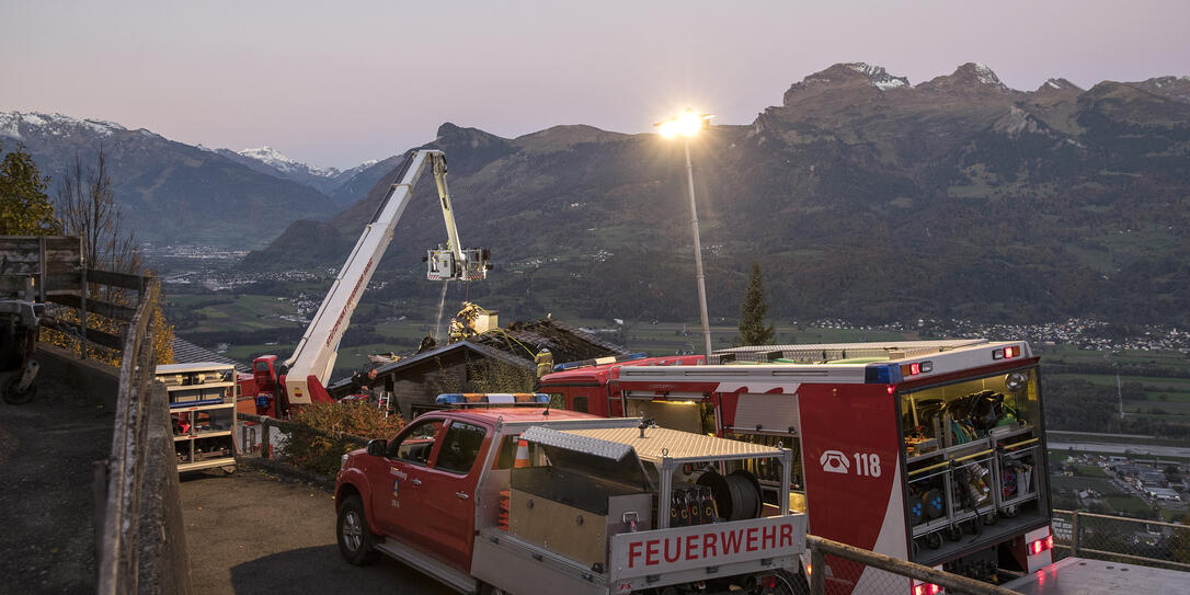 Brand in Triesenberg