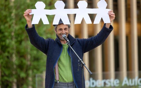 Verkehrsschilder der Gerechtigkeit