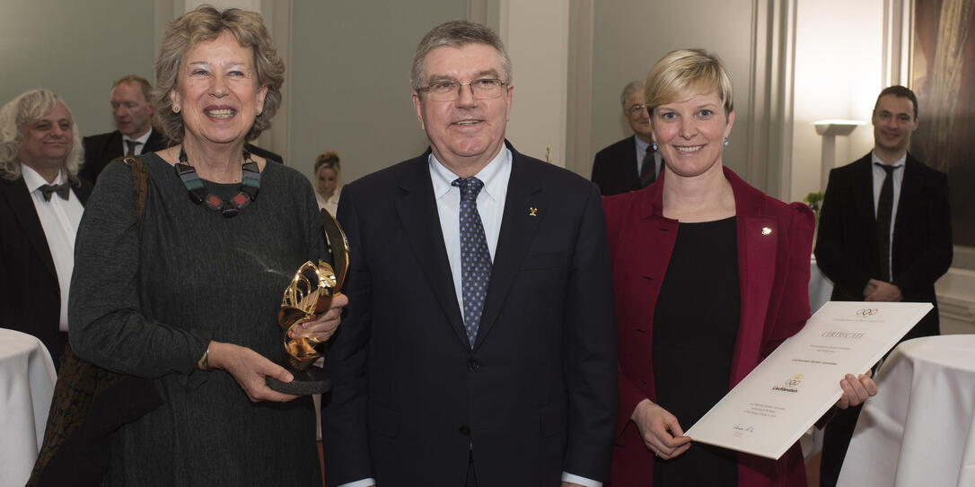 IOC Präsident Thomas Bach zu Besuch beim LOC IOC Präsident Thomas Bach zu Besuch beim LOC